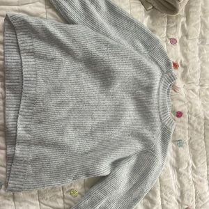 Girls 11-12 Zara long sleeve light blue sweater